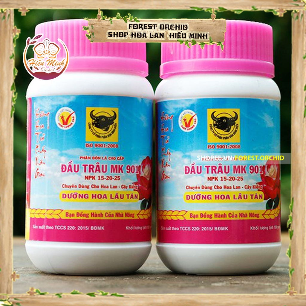 Phân Bón Lá Đầu Trâu NPK 501-701-901 cung cấp dinh dưỡng thiết yếu cho Cây Hoa Lan