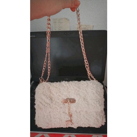 Túi đan handmade tự làm màu trắng sữa ( đã đan hoàn thành)