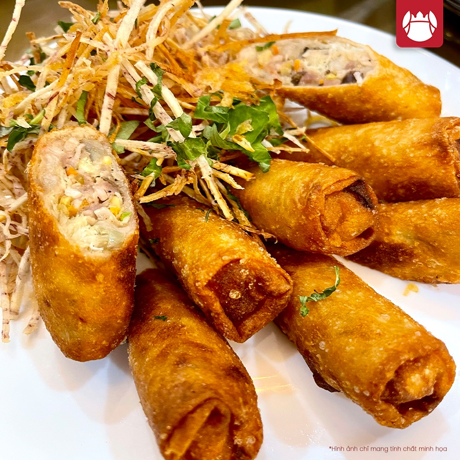 Chả Giò Thịt Cua Vua Cua 10 cuốn/hộp