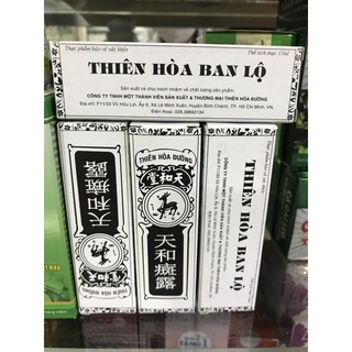 ✅(Lốc 12c) Thiên Hoà Ban lộ( tiêu ban lộ nai đen chai 15ml)