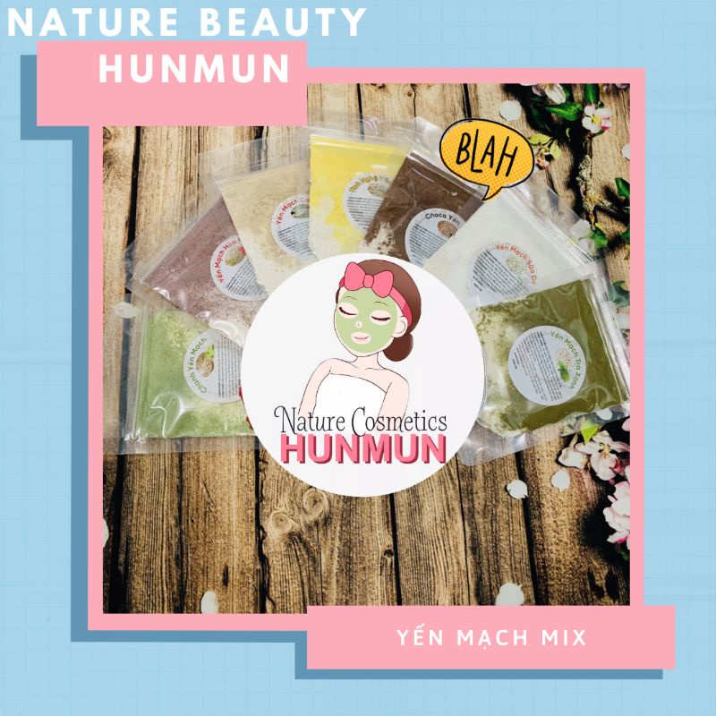 Yến Mạch Dưỡng Da Mix HUNMUN Handmade