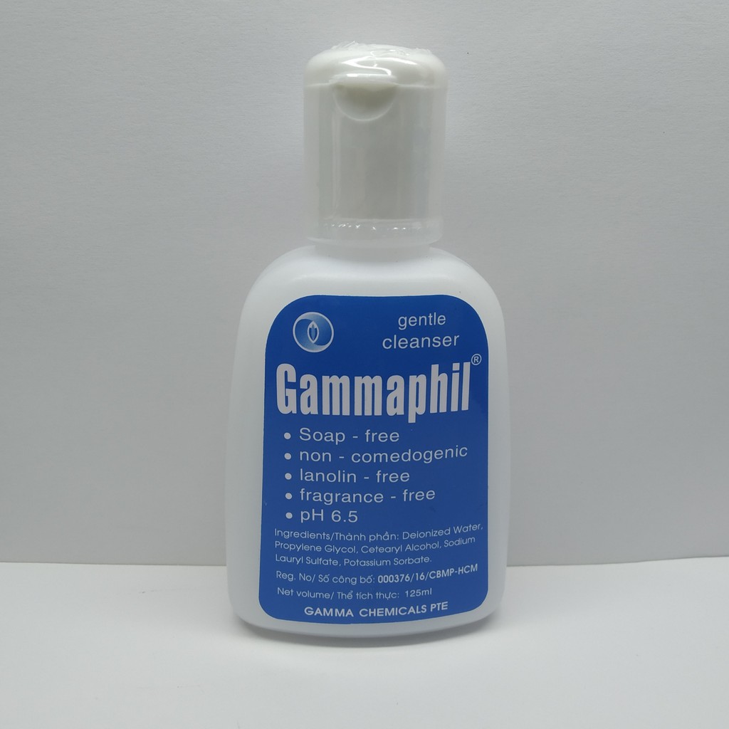 Gammaphil sữa rửa mặt và toàn thân 500ml-125ml