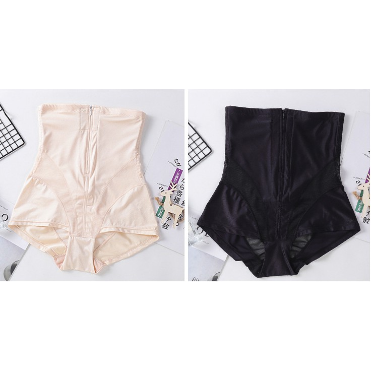 [ Mã 12FASHIONSALE1 giảm 10K đơn 50K ] Quần Lót Gen Nịt Bụng có khóa kéo định hình vòng eo có ảnh thật | BigBuy360 - bigbuy360.vn