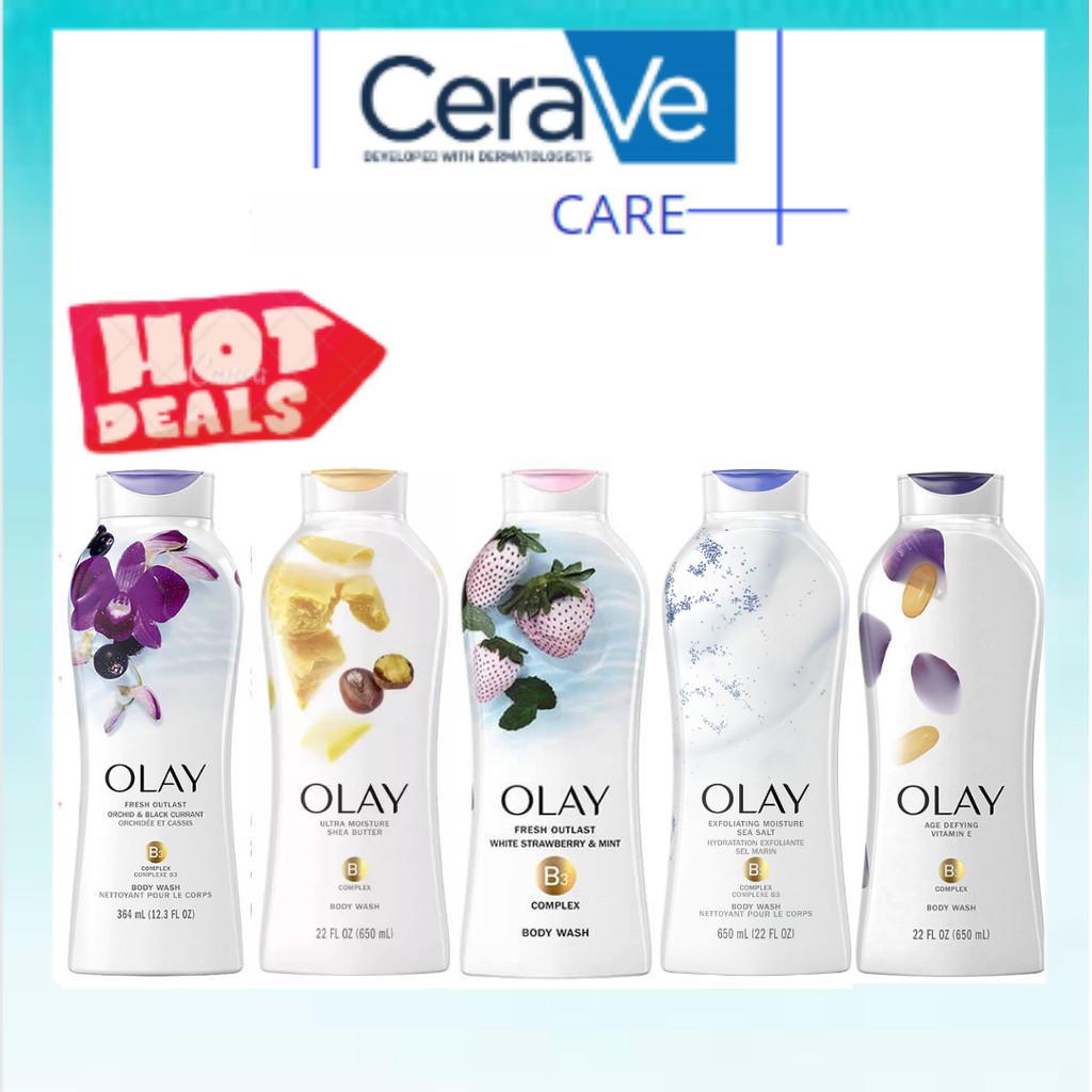 [ĐỦ MÙI] Sữa Tắm OLAY (650ml)