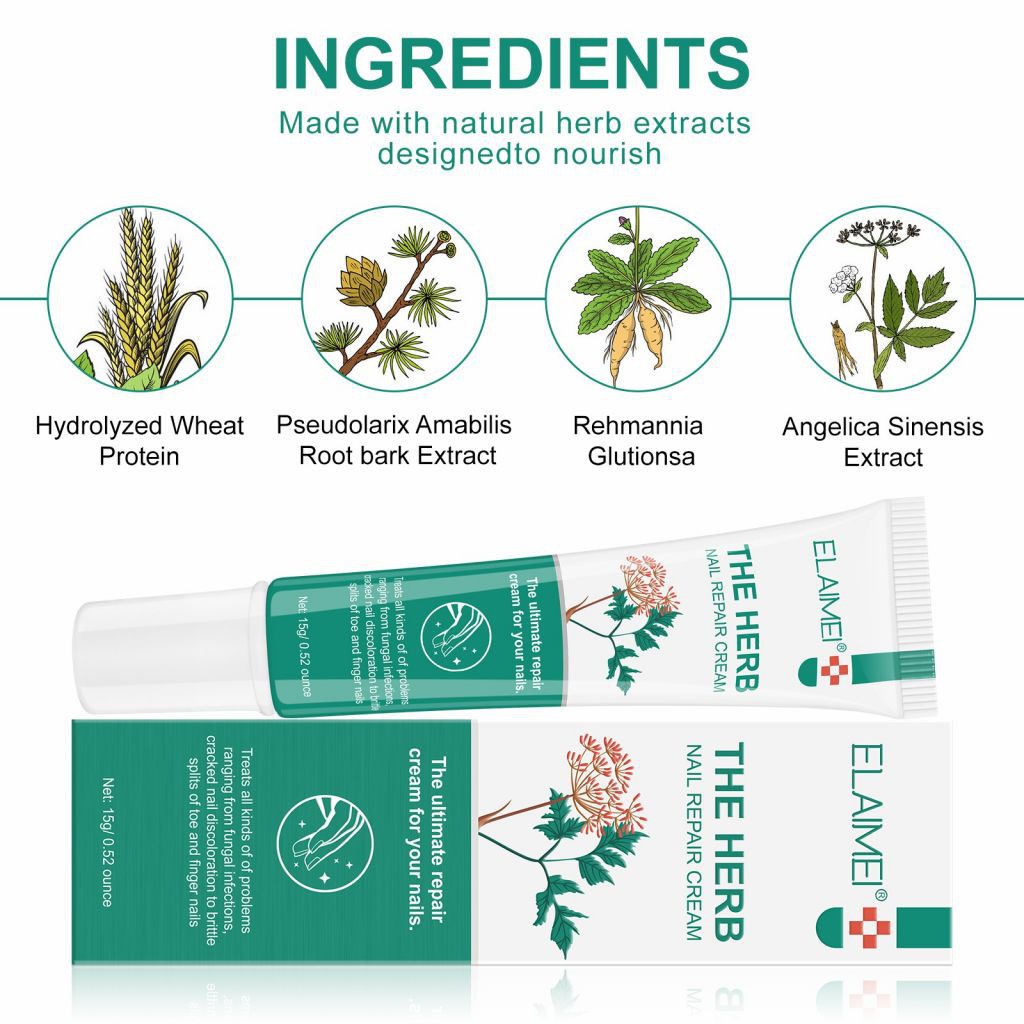 Kem Elaimei Phục Hồi Và Nuôi Dưỡng Móng 15g