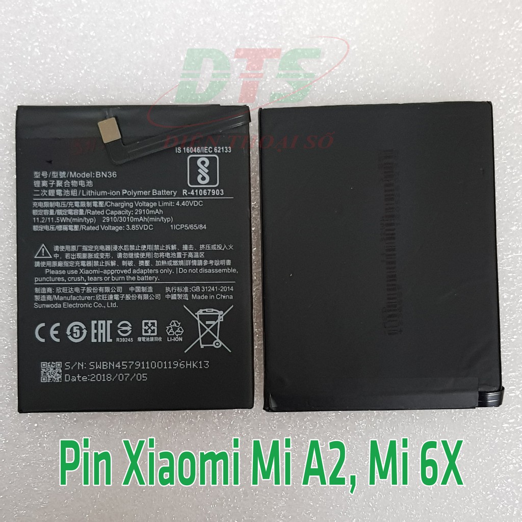 Pin Xiaomi Mi 6X