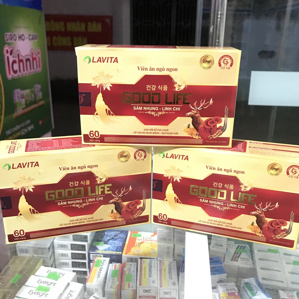 ✅ Viên ăn ngon ngủ ngon Good Life - ăn ngủ ngon cho bé trên 6 tuổi và người lớn kém ăn, mất ngủ, suy nhược
