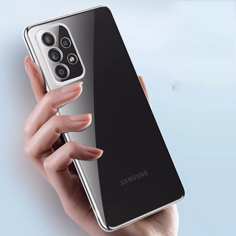 Ốp Điện Thoại Silicon TPU Mềm Trong Suốt Chống Rơi Cho Samsung Galaxy A53