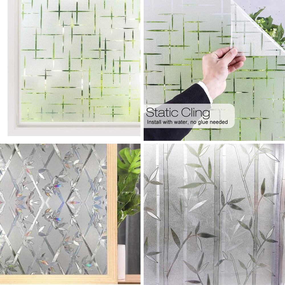 LANSEL Sticker Dán Cửa Sổ Chống Tia UV