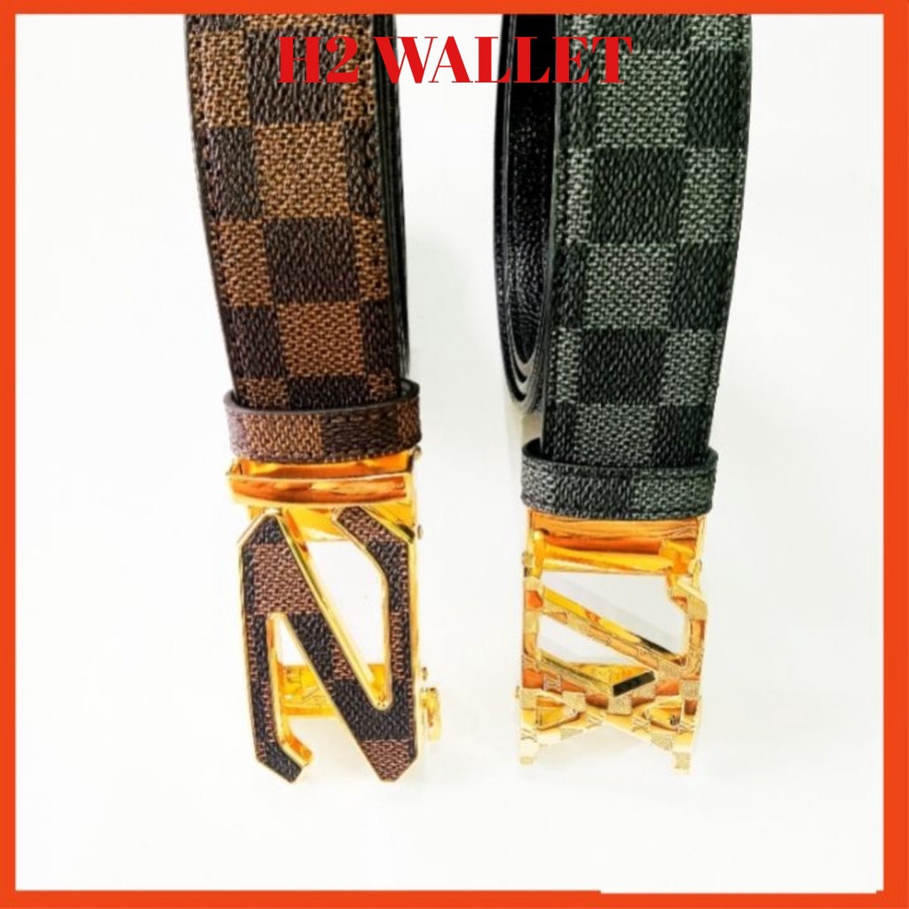 Thắt lưng nam da bò, thắt lưng da cao cấp mặt khóa tự động phong cách hợp thời trang