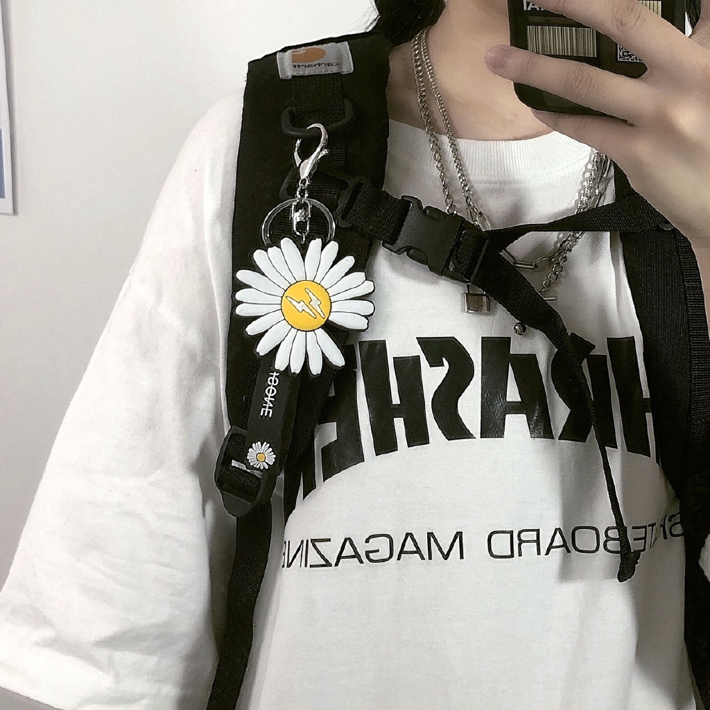 Móc Khóa Hình Giày Trượt Ván Hoa Cúc Nhỏ 22311