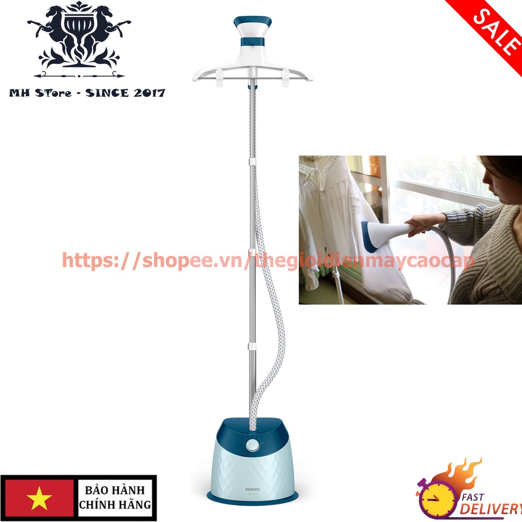 Bàn là hơi nước đứng Philips GC518 1600W