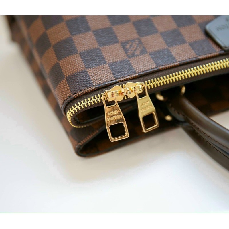 Túi LV công sở 2 khoá Super vừa A4 laptop sz 35cm có dây da đeo chéo | BigBuy360 - bigbuy360.vn