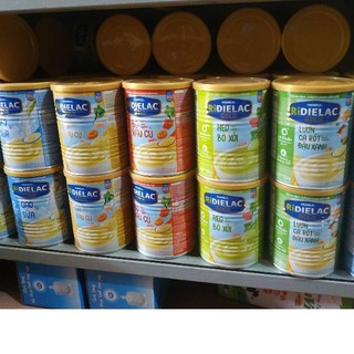 Bột ăn dặm RIDIELAC Đủ Vị ( hộp thiếc 350g )