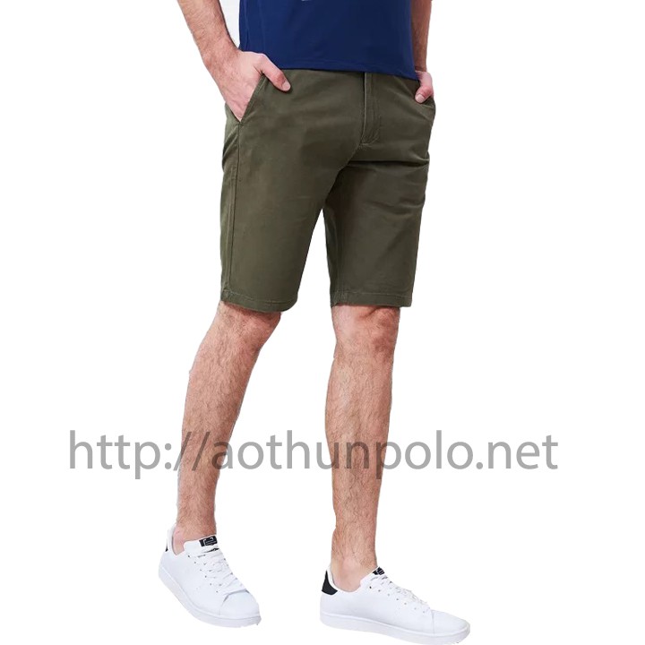 Quần short kaki nam
