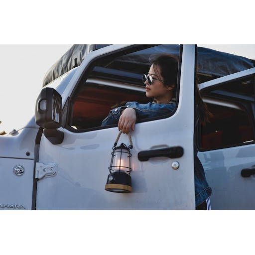 Đèn bão dã ngoại sạc pin Wild Land - Hemp Rope Lantern