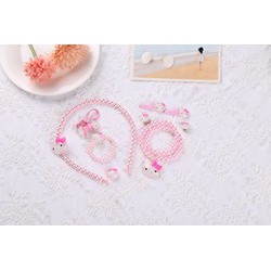 Bộ Trang Sức Hello Kitty Cho Bé 9 Món