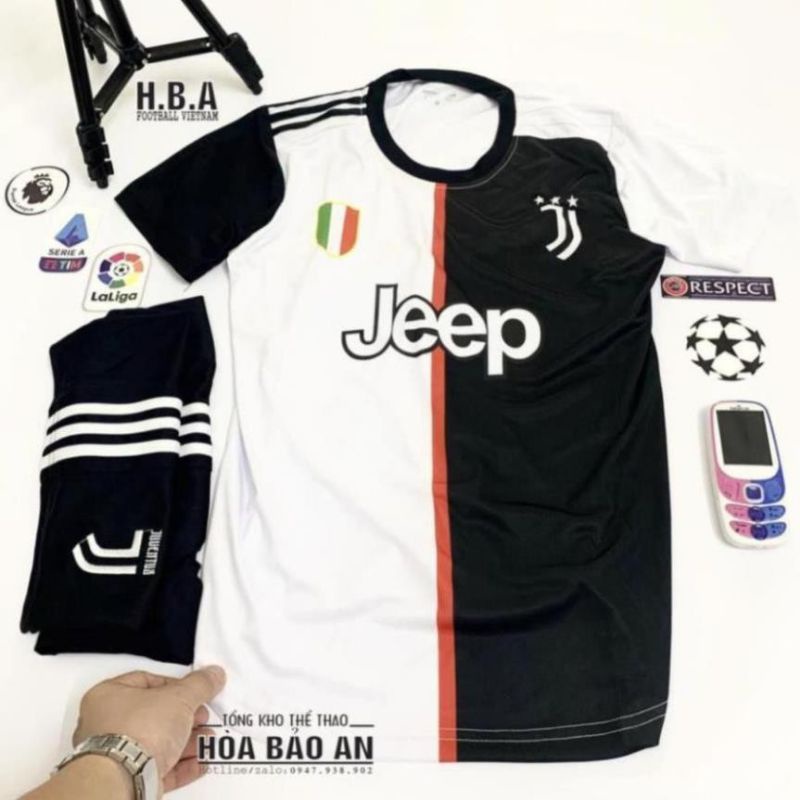 ÁO ĐẤU CLB Juve 🎯FREESHIP🏆 QUẦN ÁO BÓNG ĐÁ Juve  MỚI NHẤT 2019-2020