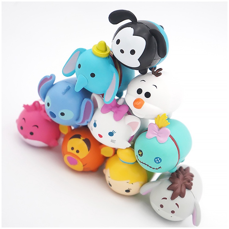 Đồ Chơi Xếp Chồng Lên Nhau Kiểu Hoạt Hình Disney Dễ Thương Dùng Trang Trí Bánh Kem