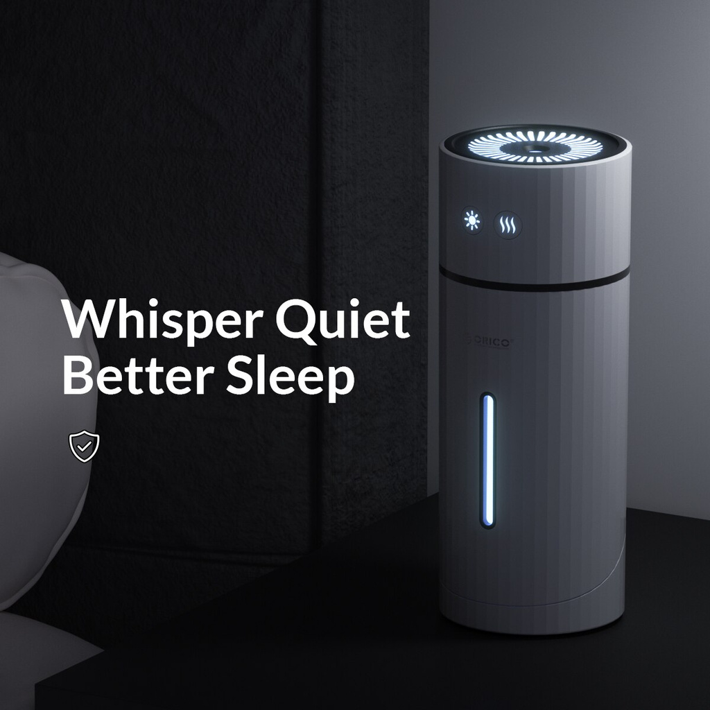 Máy Phun Sương Tạo Ẩm Orico D20 Xoay 90 Độ Có Đèn Tiện Dụng Tiện Dụng