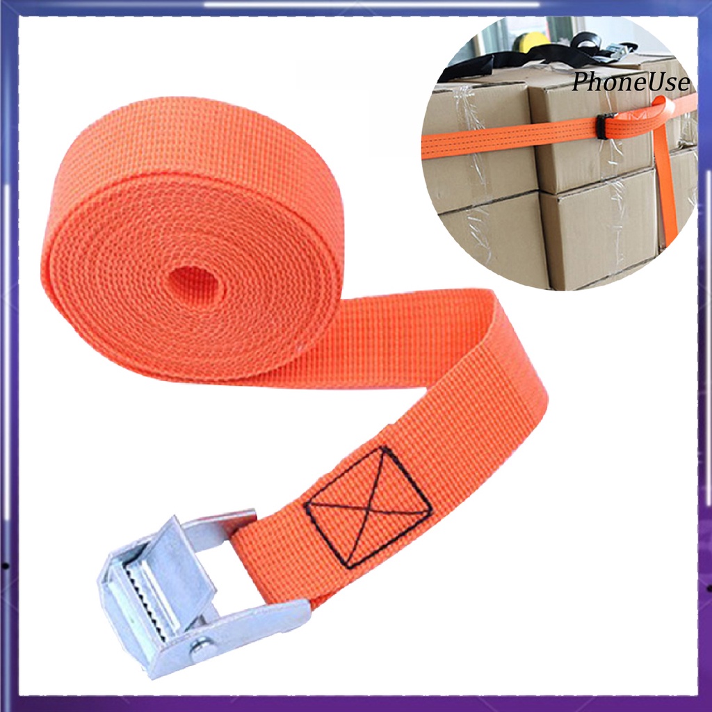 Dây đai hàng hóa dài 500CM chịu lực tốt 250 Lb không dễ đứt rách