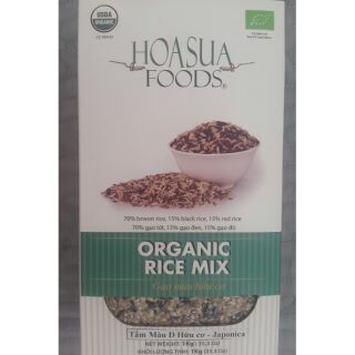 Gạo  mix  nguyên hạt hữu cơ hoasuafood