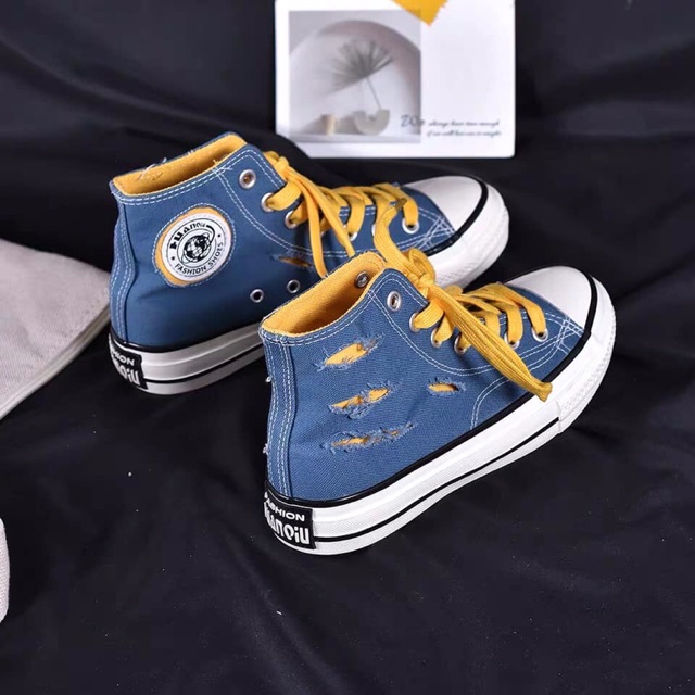 Giày dáng converse ulzzang order( có hình thật)