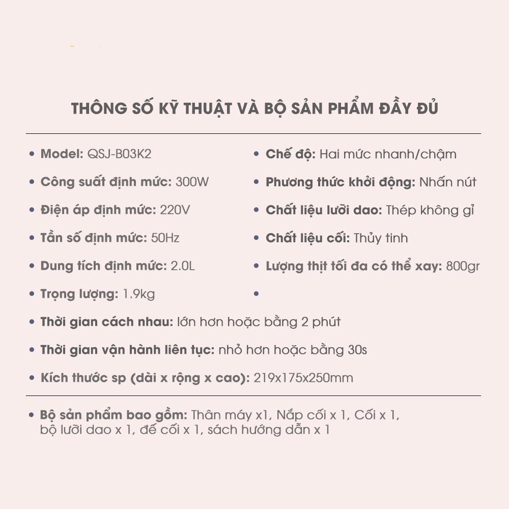 Máy Nhào Bột, Máy Nhồi Bột Tự Động Bear 3.5L, 5L, . Dùng Trộn,2 chế độ trộn và ủ, đảo đều đa góc - LB1910213