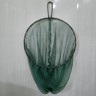 Vợt xúc cá sợi co dãn dài 85cm khung sắt to