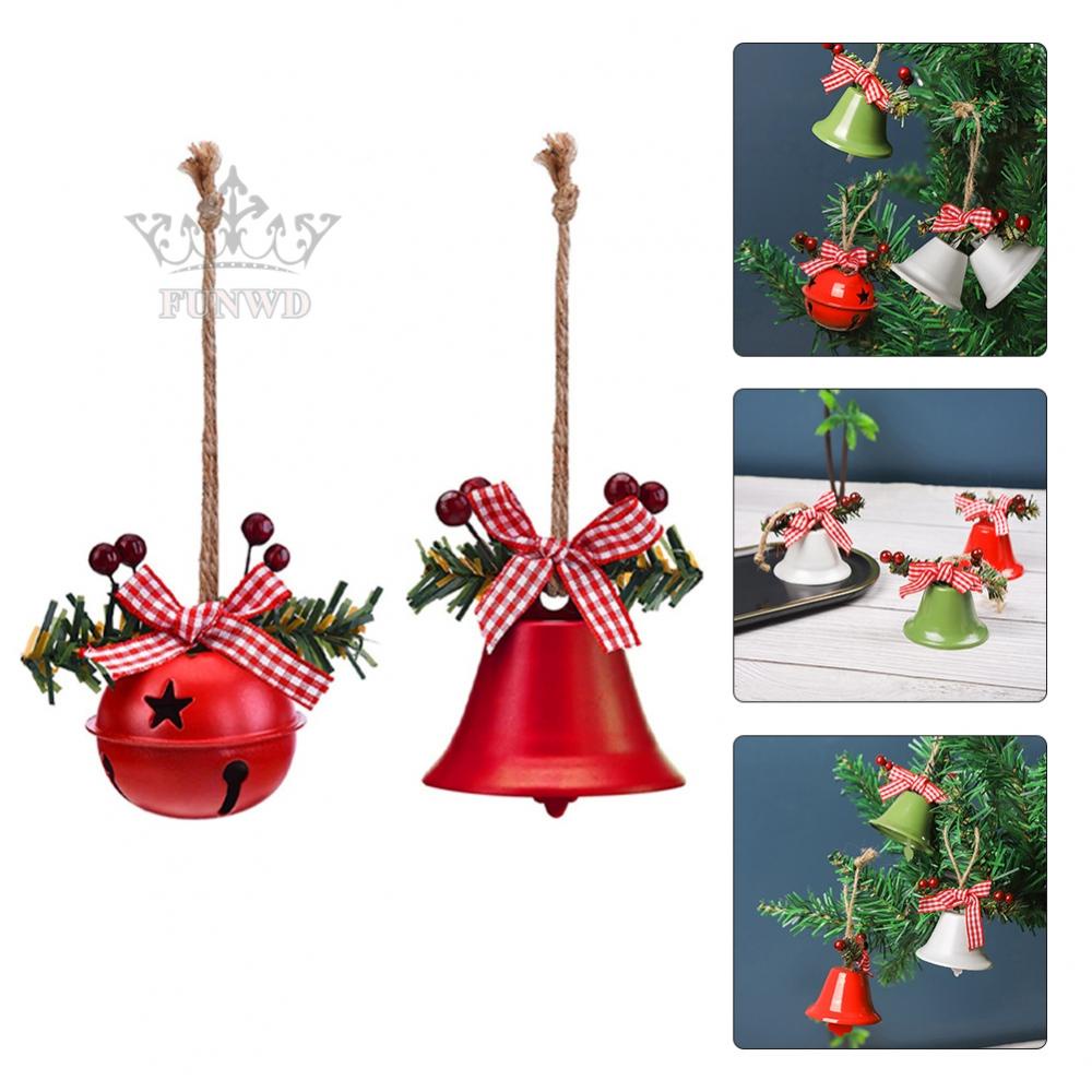 Chuông Giáng Sinh Kim Loại Trang Trí