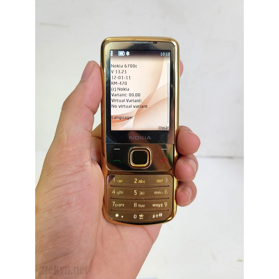 Điện thoại độc Nokia 6700c 1 sim pin khủng