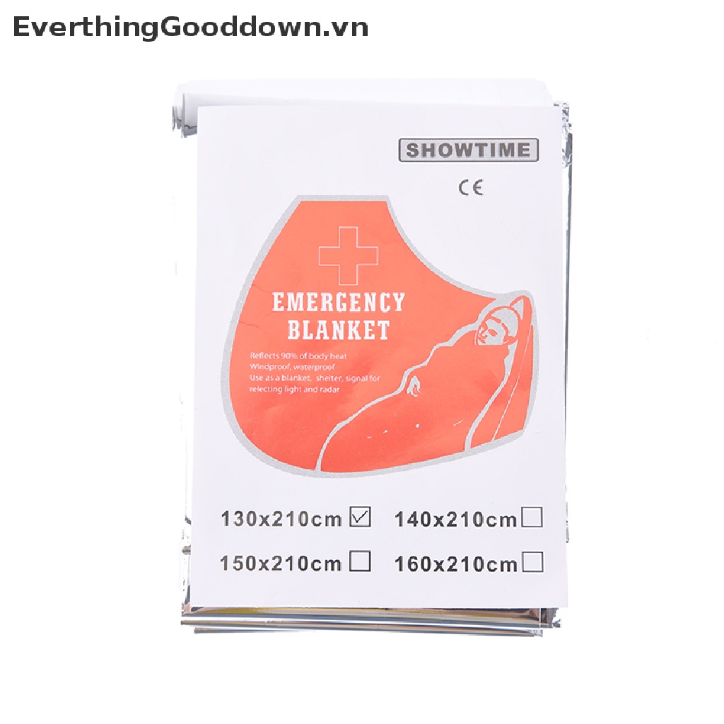 Everthingooddown Chăn Đắp Sinh Tồn Chống Thấm Nước 130x210cm