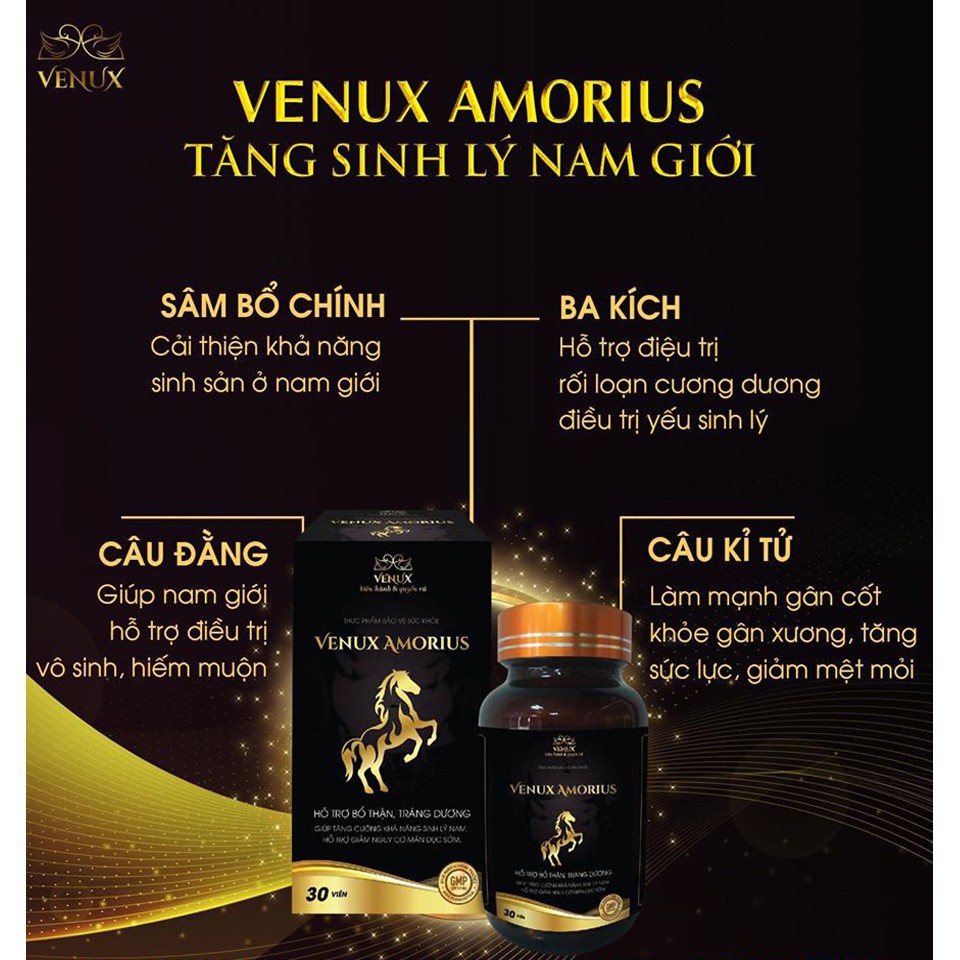 Viên Uống khỏe sinh lý Venux