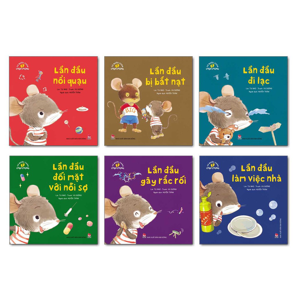 Sách Từ Bước Chân Chập Chững bộ 6 cuốn