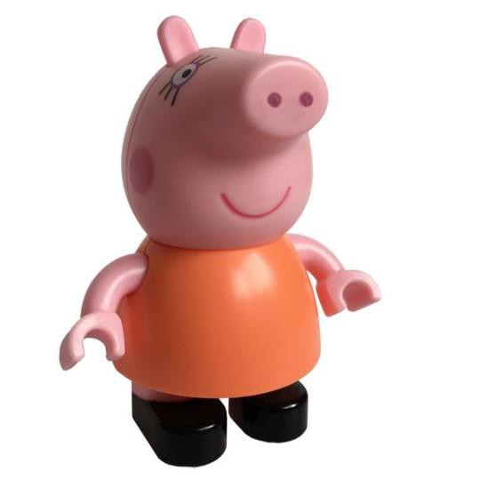 Mô Hình Đồ Chơi Lego Gia Đình Heo Peppa Pig George