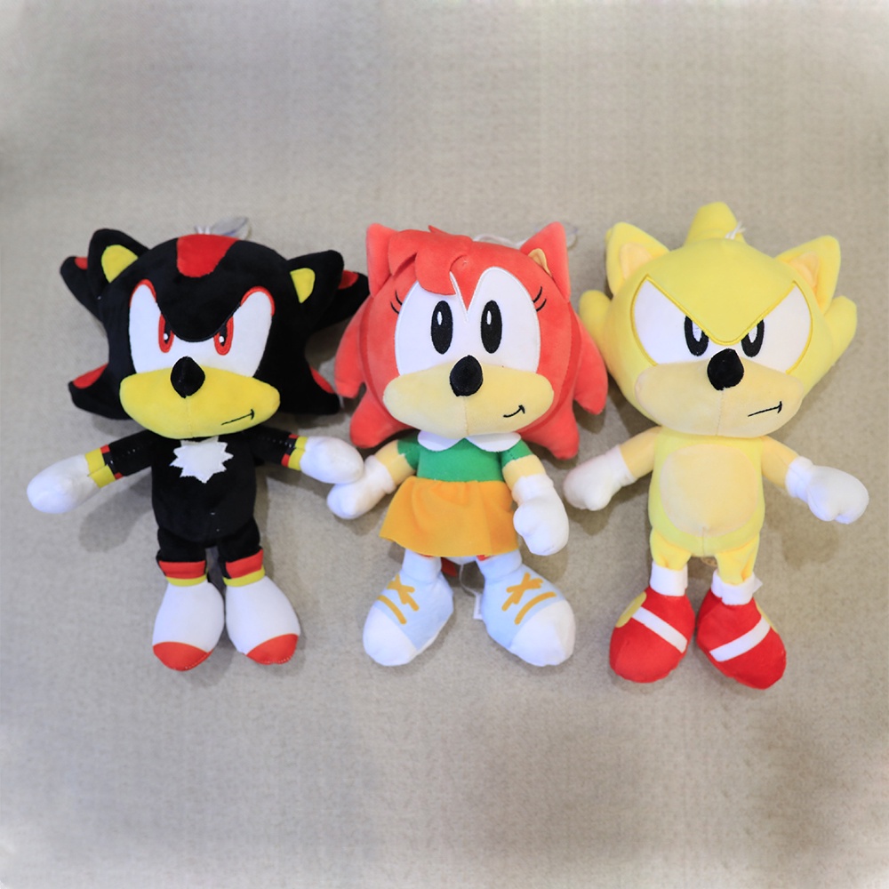 30cm Búp bê Super Sonic Plush dễ thương Búp bê hoạt hình Đồ chơi trẻ em Quà tặng cho trẻ em