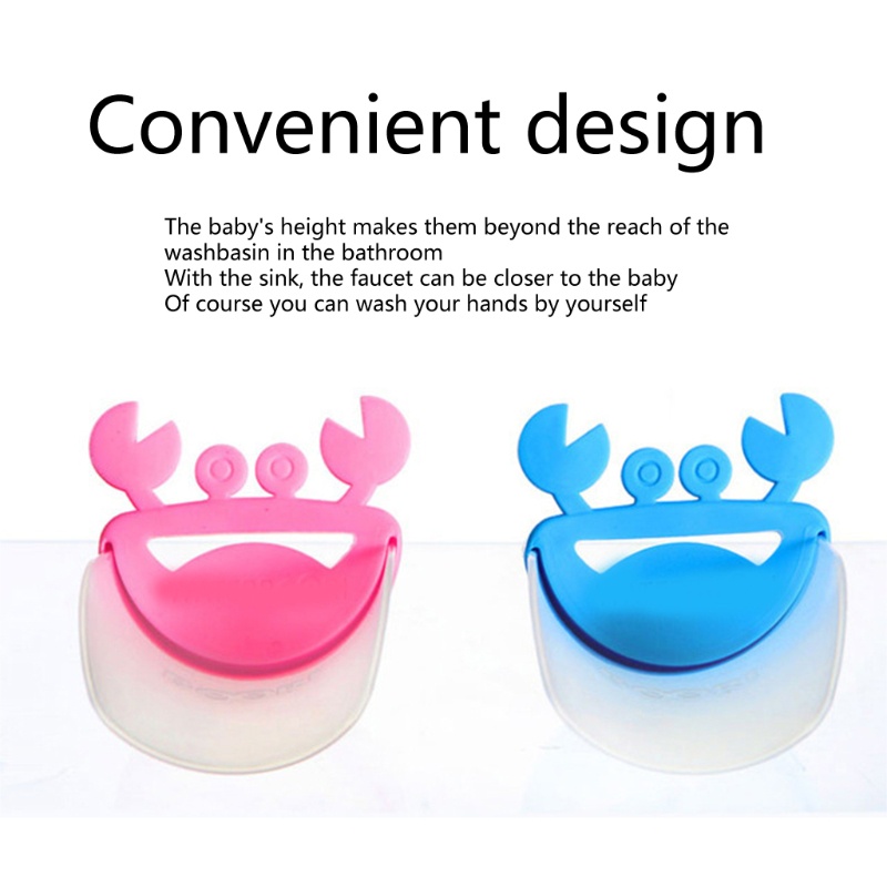 Đầu Nối Dài Vòi Nước Bồn Rửa Chén Hình Cua Hoạt Hình Dễ Lắp Đặt