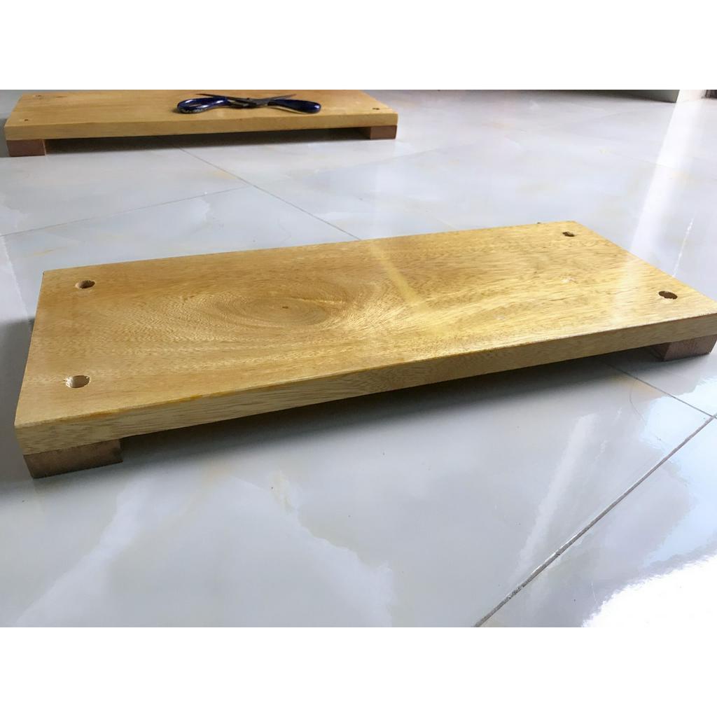 Xích đu kích thước ghế 70x25 gỗ tràm nguyên khối