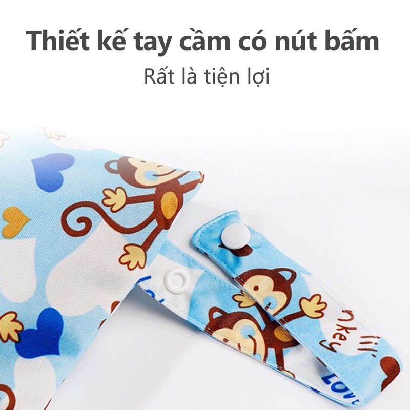 [Einmilk.ân ninh]Túi đựng tã hoặc vật dụng của bé có tay cầm