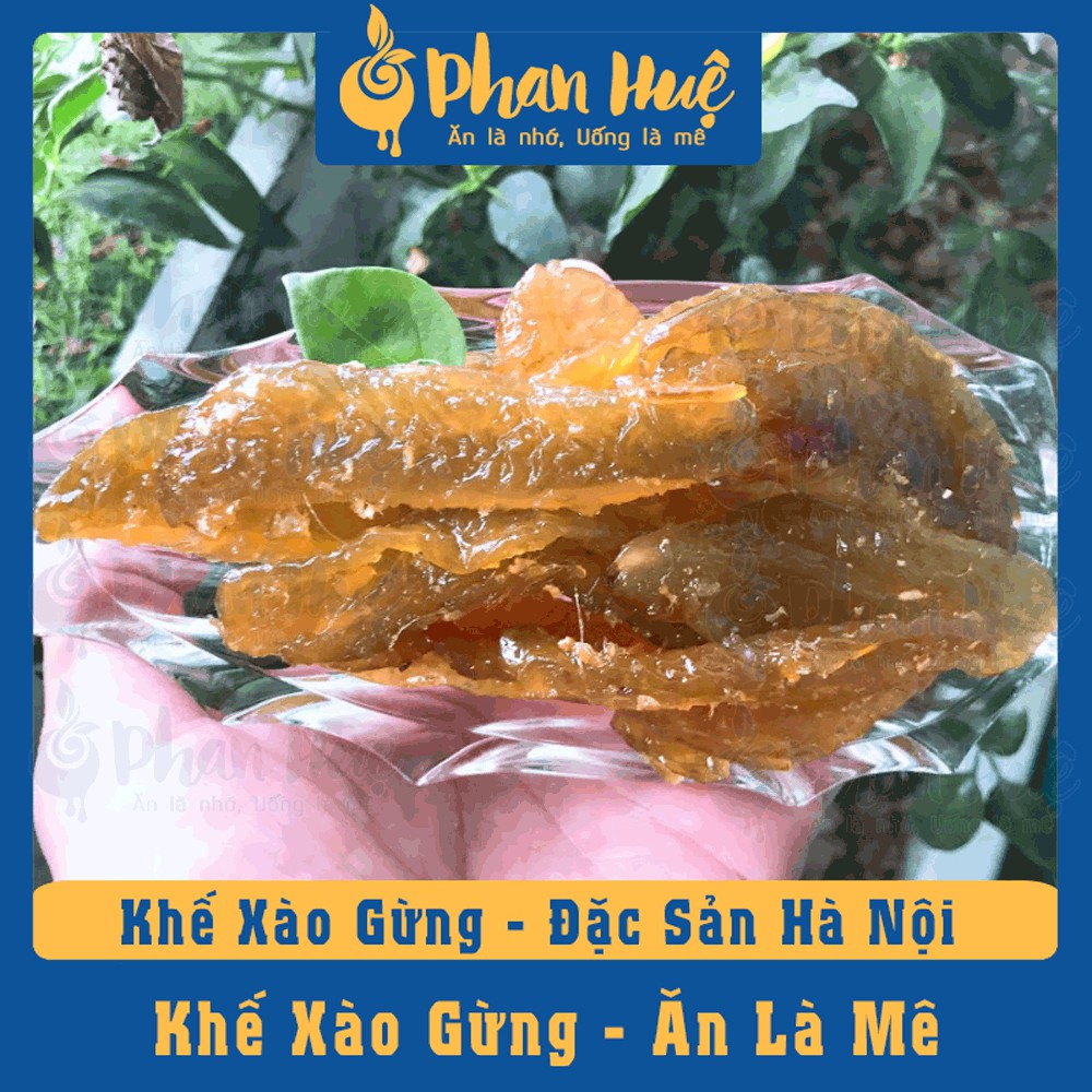 Ô mai xí muội khế xào gừng Phan Huệ đặc biệt, khế tươi miền Bắc chọn lọc, đặc sản Hà Nội