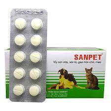 1 vỉ 10 viên sổ giun sán