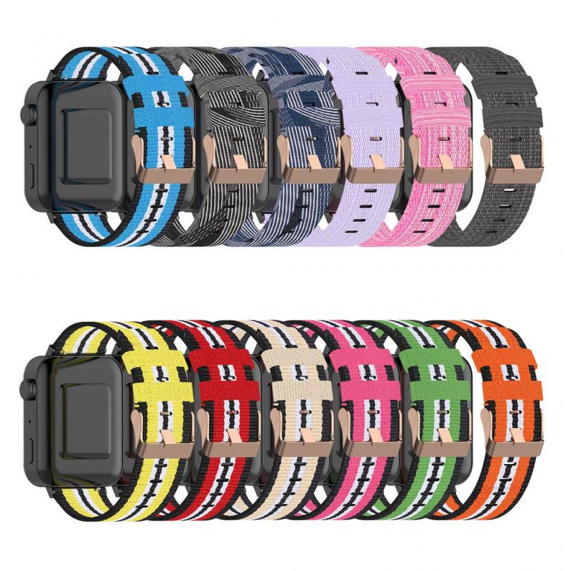 Dây Đeo Vải Canvas 20mm Cho Đồng Hồ Thông Minh Garmin Venu / Vivoactive 3 / Vivoactive 3 Music / Forerunner 245 / Huawei Watch 2 / Misfit Vapor / Galaxy Active