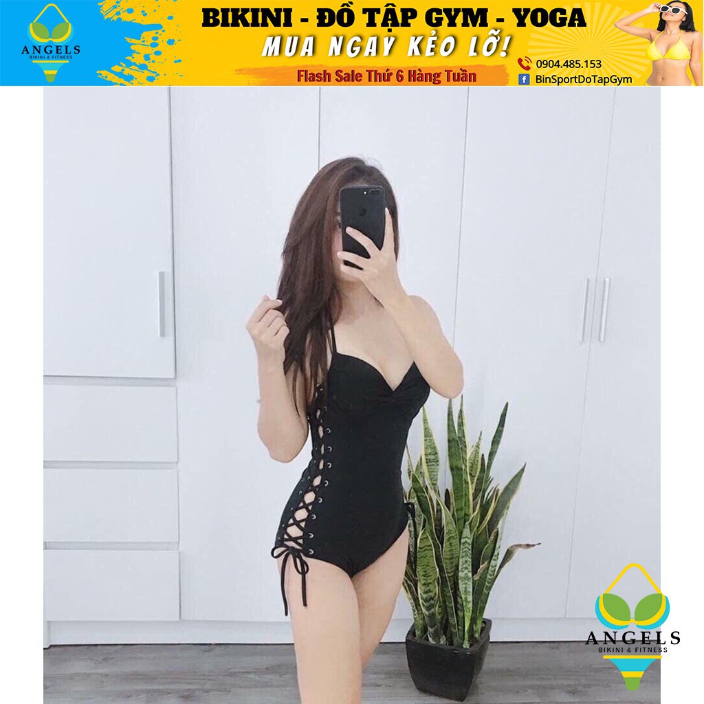Bikini Body Đan Eo, Bộ Đồ Bơi Một Mảnh ,Màu Đen, Đỏ, Rêu,Sexy Mặc Đi Biển BHV013 [ Giá Sỉ ] | BigBuy360 - bigbuy360.vn