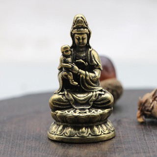 Tượng phật bà quan âm bằng đồng nguyên chất