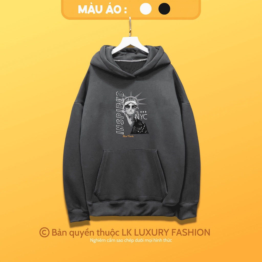 Áo khoác nỉ Hoodie - Áo Hoodie nam nữ form rộng unisex CAO CẤP phong cách Hàn Quốc in hình NY thời trang năng độngLk8832 | BigBuy360 - bigbuy360.vn