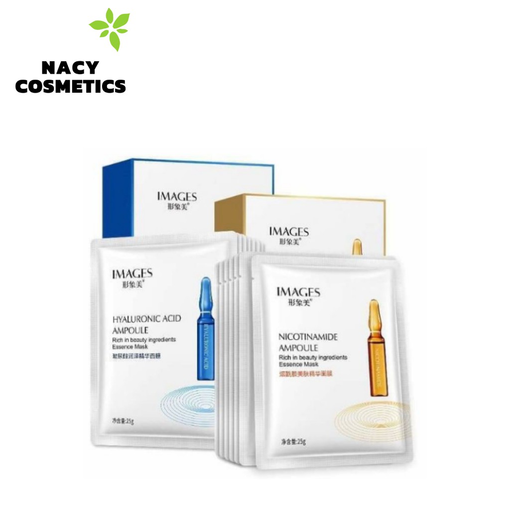 Mặt Nạ Serum Dưỡng Da Mụn Cấp Ẩm Thải Độc Hyaluronic Images