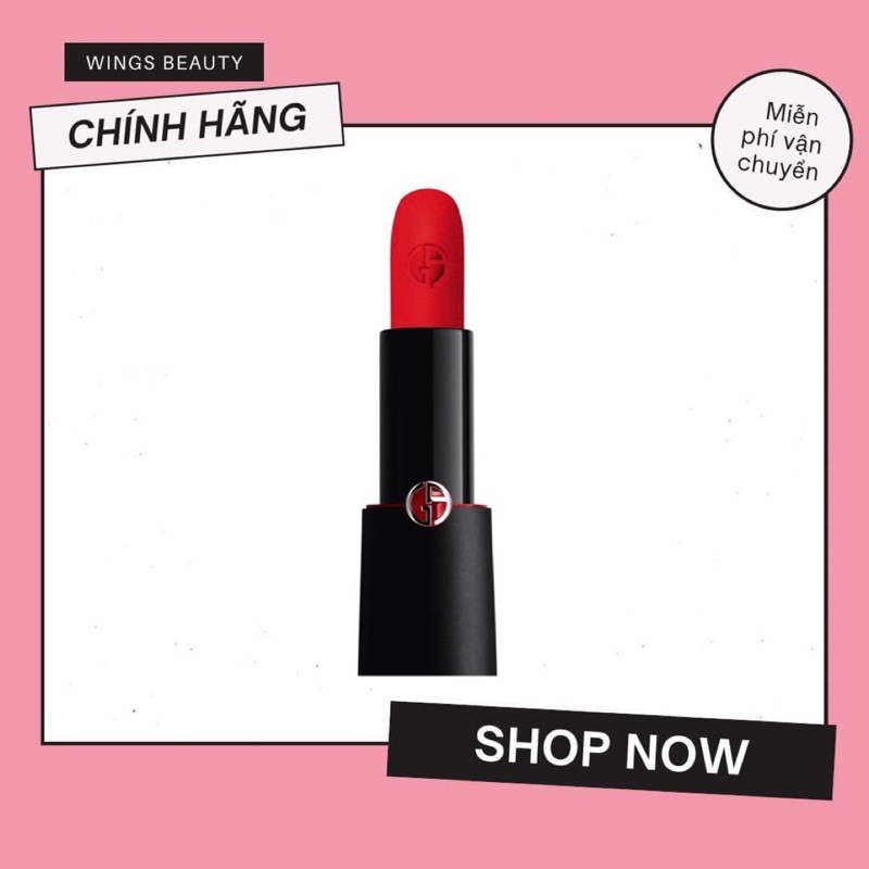 Son thỏi lì GIORGIO ARMANI Rouge D'Armani Matte Lipstick 4g