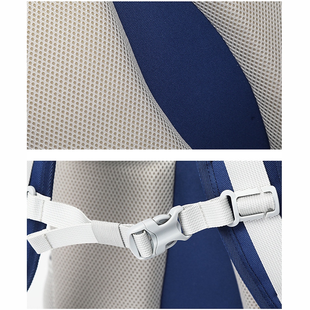 Ba lô học sinh cấp 1 và cấp 2 siêu nhẹ chống gù chống nước cao cấp phong cách châu âu - BEE GEE HS1037