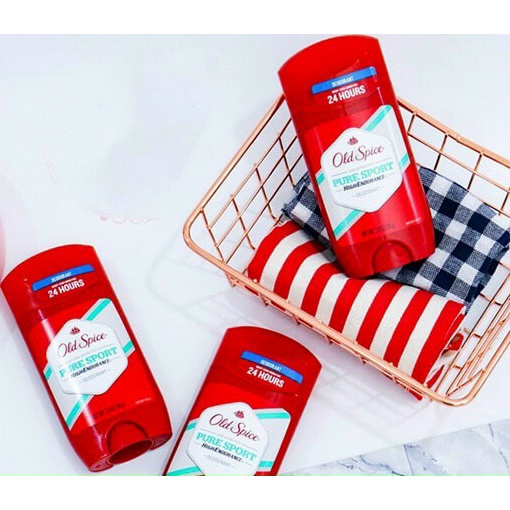 Sáp khử mùi Old Spice Pure Sport Hương Thơm Tươi Mát High Endurance 85g