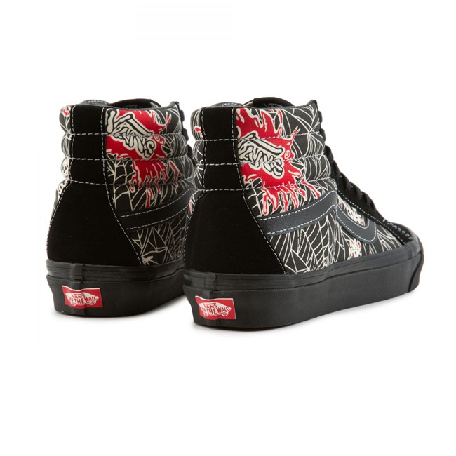 Giày Vans Anaheim Factory Sk8 Hi 38 DX OG Black - VN0A38GF1JJ